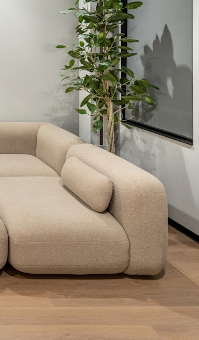 Biscout Modular Sofa – Soft Geometry, Infinite Comfort